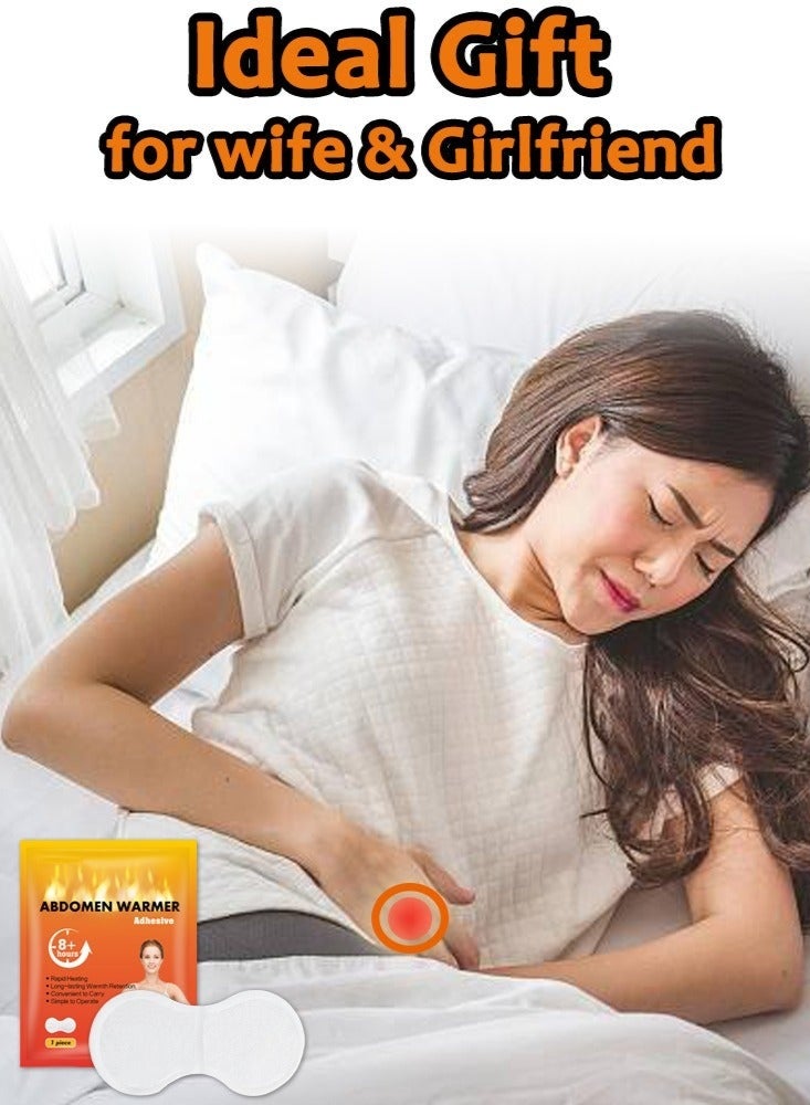 Abdomen Warmer Patch – Disposable Hot Therapy Packs for Abdomen – Up to 8 Hours of Heat Long Lasting & Discomfort Relief for Winter Outdoor Work, Sports Activities – 5 Piece - Image 2